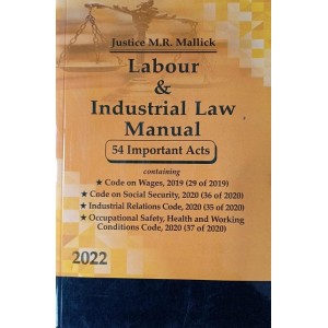 Professional's Labour and Industrial Law Manual by Justice M.R. Mallick [Pocket 2022]